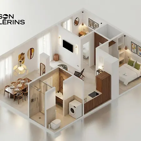 Magnifique 3 Pieces - Proximite Place Des Lices Avec Parking - Maison Lerins Lejlighed